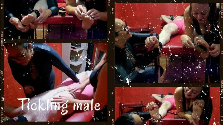 Lady Syl Nifty - A loser receiving a best double tickle punishment 1080hd