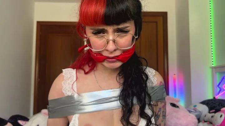 Hare Fuyu - They grope me while I'm tied up and gagged!
