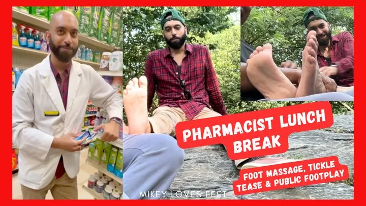 Mikeylovesfeet - I Met This Pharmacist Then Massaged and Tickled His Feet in Central Park- GayFeet, GayTickling, GayMassage
