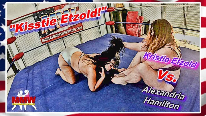 Modest Moms Wrestling - Kisstie Etzold! WMV