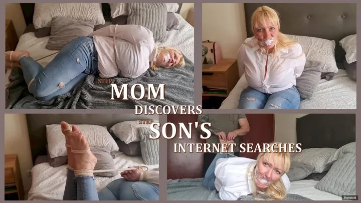 Vc Bound And Gagged Productions - STEP-MOM DISCOVERS STEP-SON'S INTERNET SEARCHES MP4 1080