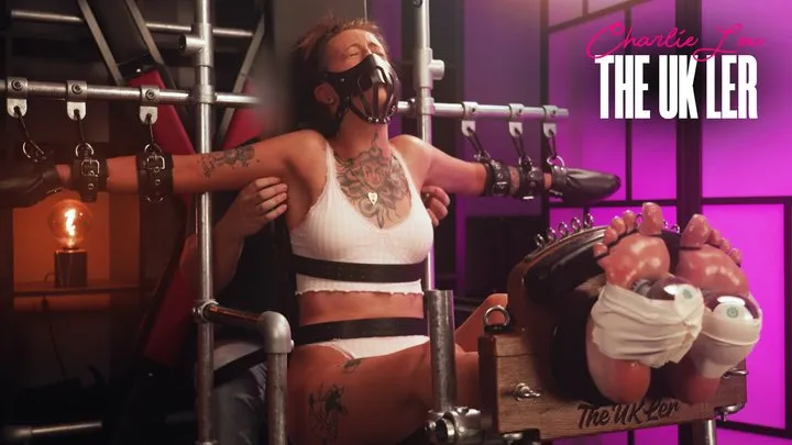 The Uk Ler - Automated Tickling - Ballgagged and Muzzled Charlie Lou (Full HD 1080p, 50fps)