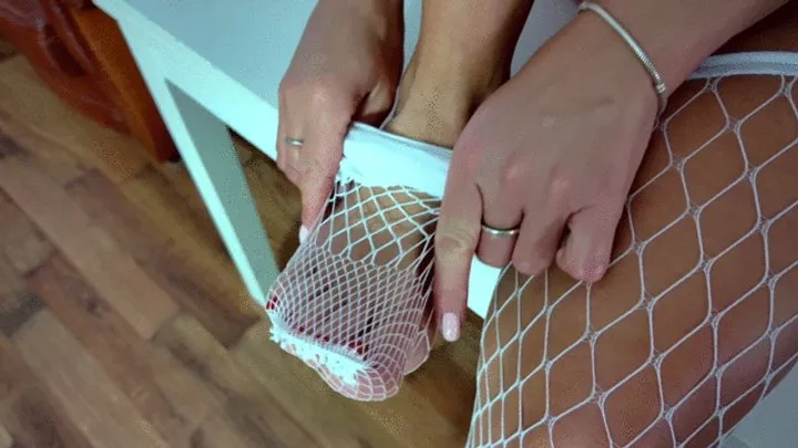 Dominant Femine - Sophia In Doube Dick Pleasure - Fishnets - Part 1 - Polish And English Language
