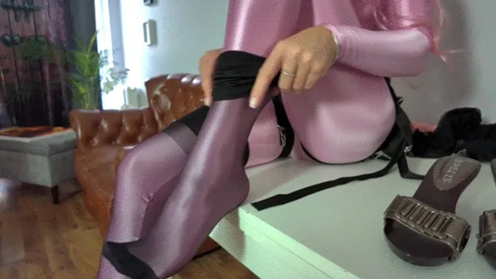 Dominant Femine - Sophia In Doube Dick Pleasure - Pink Hair And Glasses - Part 2 - Polish And English Language