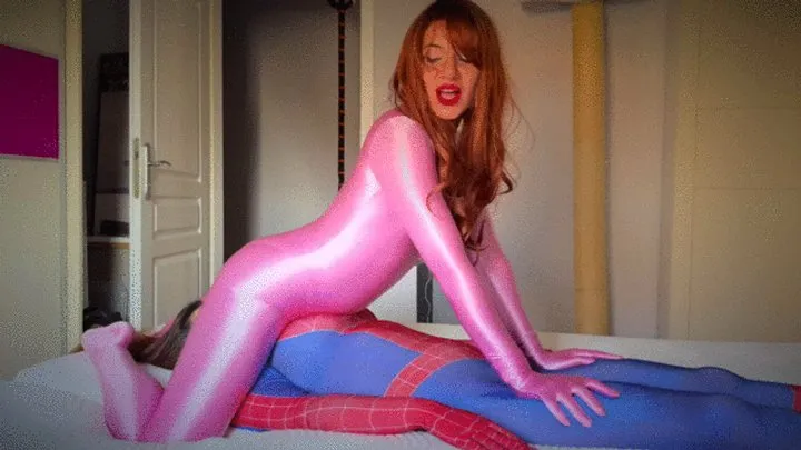 Dominant Femine - Pink Sophia Is More Powerful Than Spider Girl Weronika - Part 1 - Polish Language