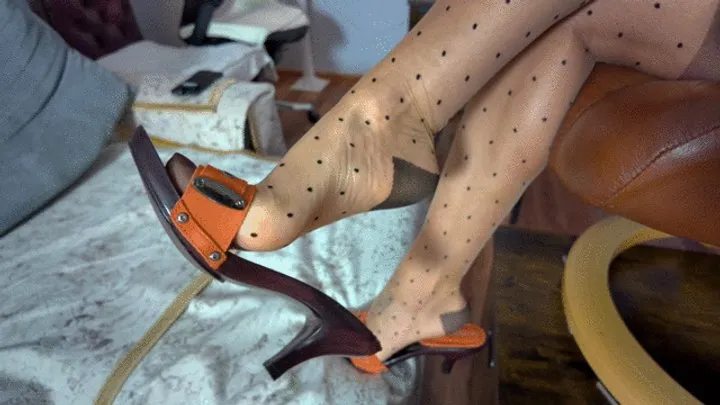 Polish Mistress Clips - Sophia In Doube Dick Pleasure - Stockings In Dots - Full - Polish And English Language