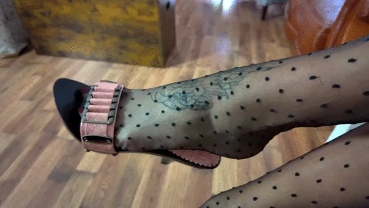 Polish Mistress Clips - Sophia In Doube Dick Pleasure - Stockings In Dots - Part 02 - Polish And English Language
