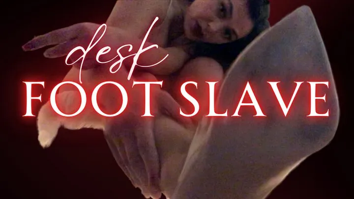 Mistress Pomf - Desk Foot Slave - Trampled, Pedaled, and Teased