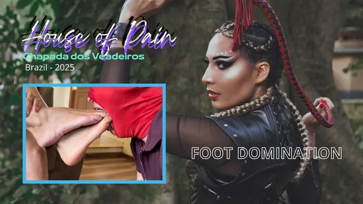 Mistress V Black - HOUSE OF PAIN - Foot Domination