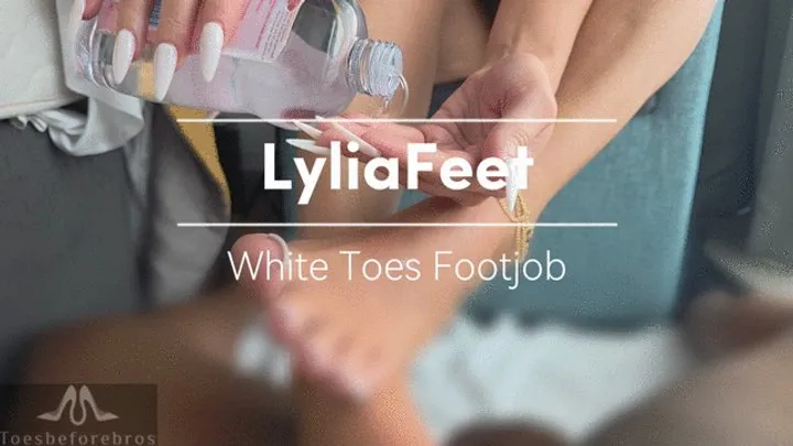 Toesbeforebros - LyliaFeet White Toes Footjob