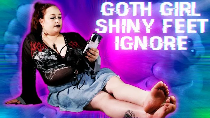 Serena Lust The Pixel Witch - IGNORED: Goth Goddess Shows Off Oiled Feet While You Stare featuring Serena Lust