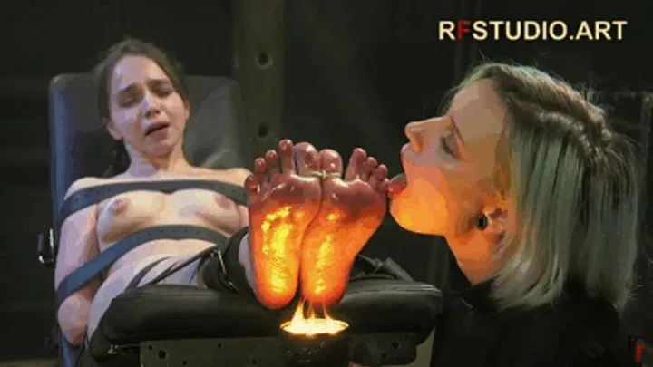 Rf Studio Production - Astrid Plays with Fire - Arina’s Feet Meet the Heat (UHD 4K MP4)
