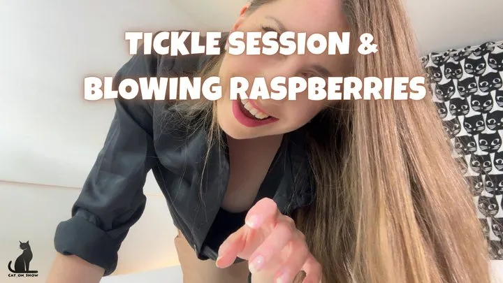 Cat On Show - Tickle Session POV - Tickling and Blowing Raspberries on You