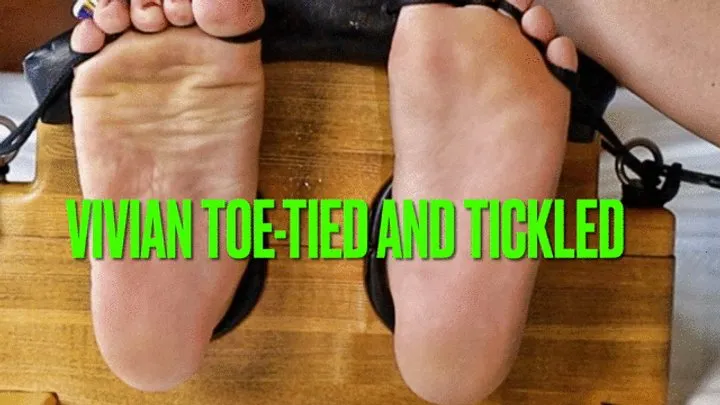 The Devils Footstool - Vivian Toe-Tied and Tickled