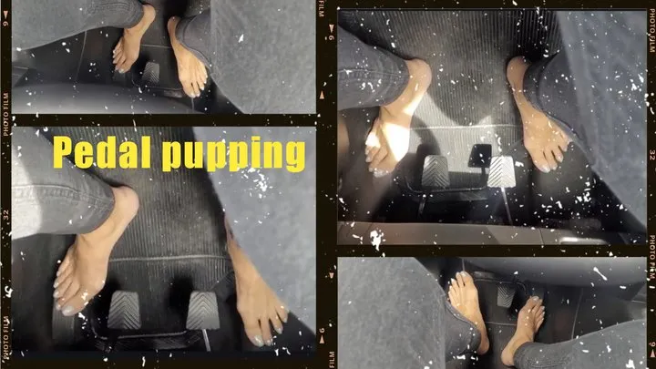Lady Syl Nifty - This big feet pumping the pedal 1080FHd