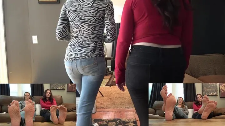 Sweet Southern Feet Ssf - Miras And Cinamon Sweaty Tired Soles