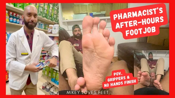 Mikeylovesfeet - I Met Him at the Pharmacy Then This Happened- Gay Footjob, Gay Foot Fetish