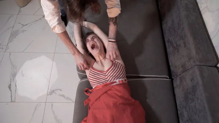 Bondagio - TIED, TICKLED AND HUMILIATED ON THE LIVE SHOW! (FHD)