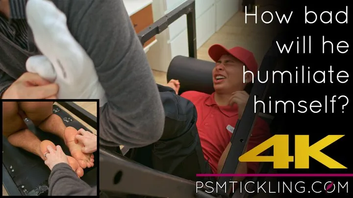 Psm Tickling Network - Pizza boy tickled 4K