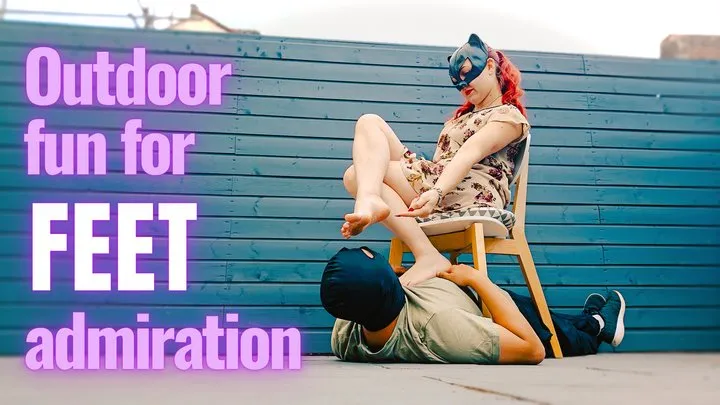 Mistress Claire Delacroix - MCD - OUTDOOR FUN FOR FEET ADMIRATION - Full HD