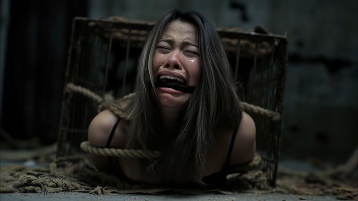 Supreme Asian Giantess - Suffering in Ropes: A Giantess's Captive's Extreme Rope Bondage Crying