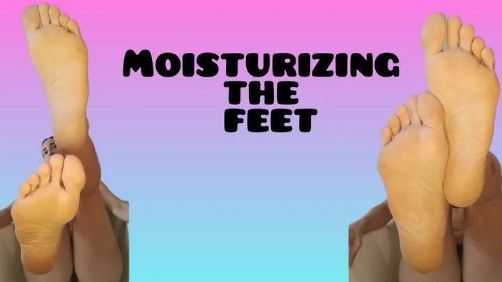 Goddessrati - Sensual moisturizing milf feet
