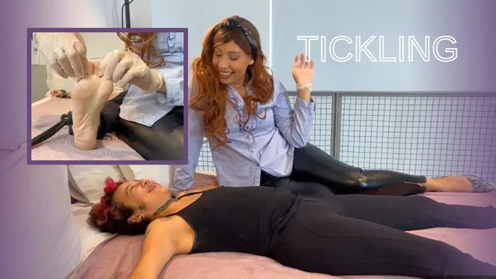 Mistress V Black - Bound and Tickled by Mistress V Black