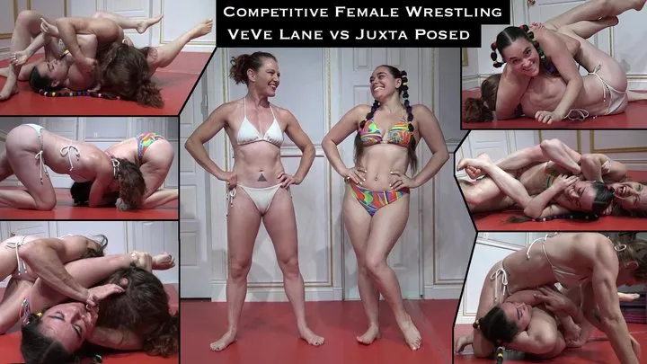 Doom Maidens Wrestling - VeVe Lane vs Juxta Posed: Competitive Female Wrestling (July 2025)