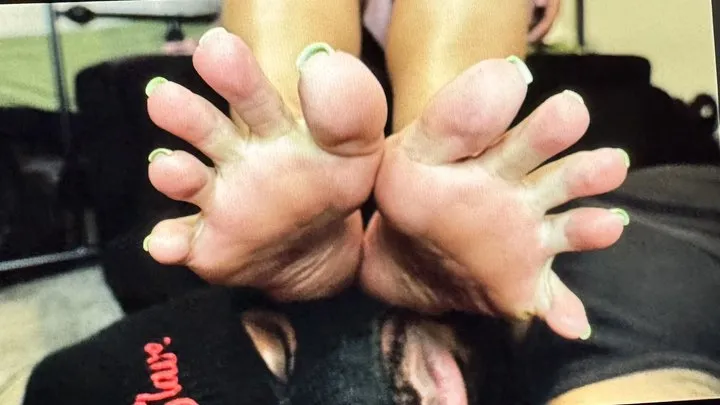 Pediqueen - 3 week old socks for your nose