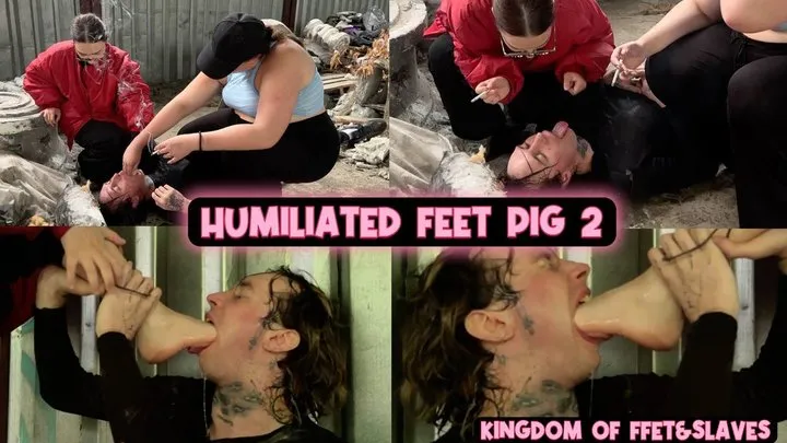 Kingdom Of Feet And Slaves - humiliated feet pig prt 2 (4K)