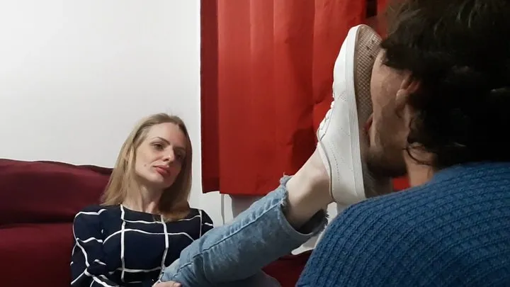 Trampled Husband - #107 - Shoes, socks and feet worship! - Discounted price!