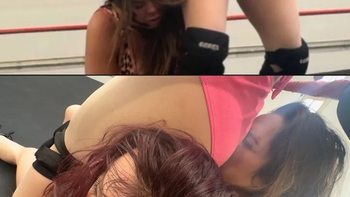 Power Girls Pro Wrestling - 2 friends Stinkfaced by blonde