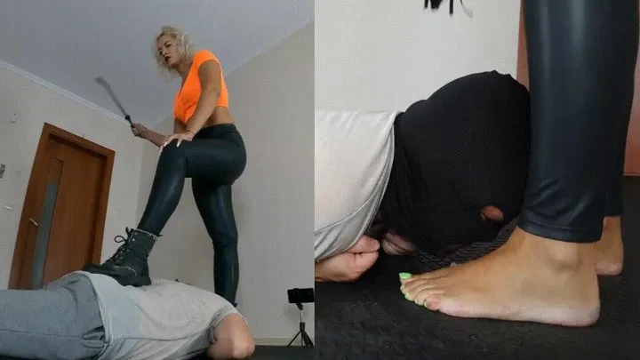 Bossygirls - Mistress Lana - FootLickingPunishment - Mix2