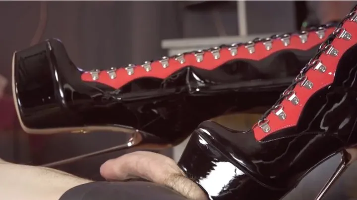 Hd Polish Mistress - Mroczna Nauczycielka Weronika Upokaza Ciebie I Rozdeptuje Kozakami Twoje Jaja- Polish Language