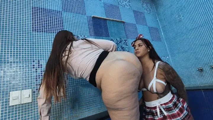 Babiventurafetish - Teaching My Sexy Student to Fart Like Me By Rosalia Peach and Raquel Fisher Cam Babi part 2