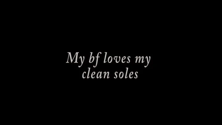 Farrah Soft Soles - My bf loves my clean soles-mov