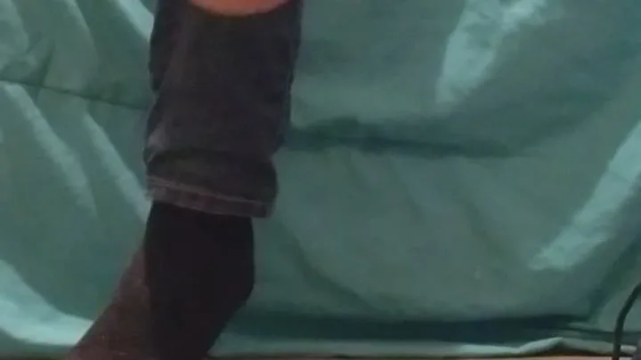 Playing Footsie With Life - Taking off work boots