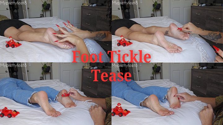 My Pretty Feet Store - Shrunken Fireman Gets to Tickle Feet Liv