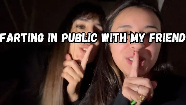 Jasmine01s - Farting in public with my friend