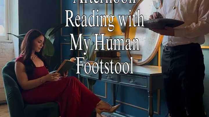 Lexi Luxxe - Silent Commands: Afternoon Reading with My Human Footstool _ Lexi Luxxe