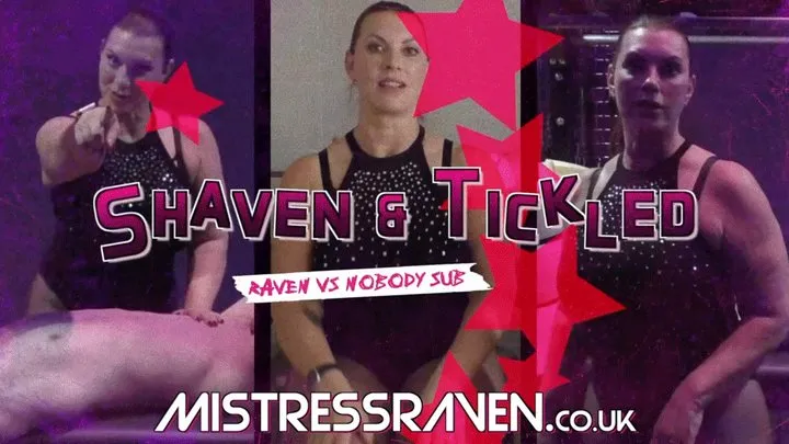 Mistress Raven Uk Dominatrix - [1104] Shaven and Tickled
