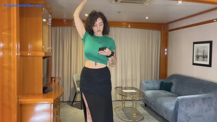 Femdom For Fun - Mistress Avery - Bare Feet Trampling (HD 720p MP4)