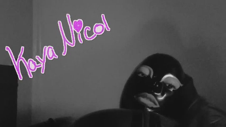 Kayanicolloveslatex - The Honor of Serving as KayaNicol’s Seat: Black and white