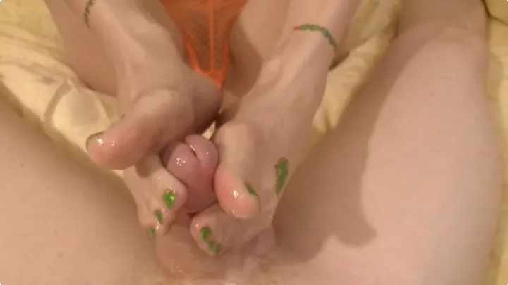 Anita Feet - Tattooed Feet Footjobs (MP4)