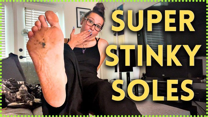 Temptress Toxin - Super Stinky Soles POV (HD)