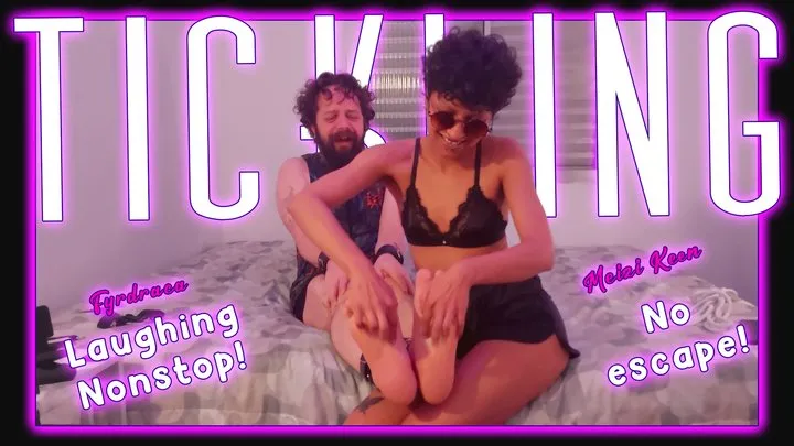 Bartestudios - Handcuffed in the Tickling Challenge | HD 720p | Tickling - bondage - sunglasses