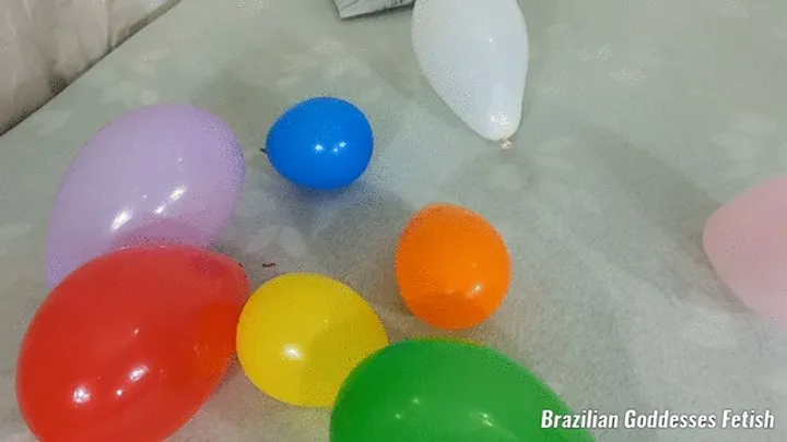 Brazilian Goddesses Fetish - Farting on My Balloons - by Kiara Nissei - Part 1