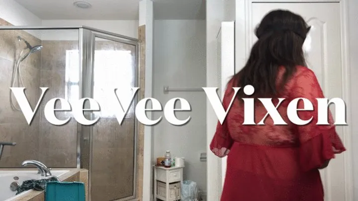 Veevee Vixen - Huge tits tied in Bunny mask