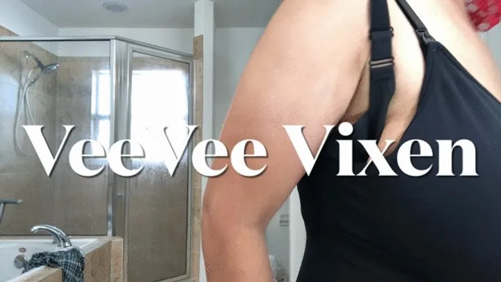 Veevee Vixen - Huge tits bound and dripping