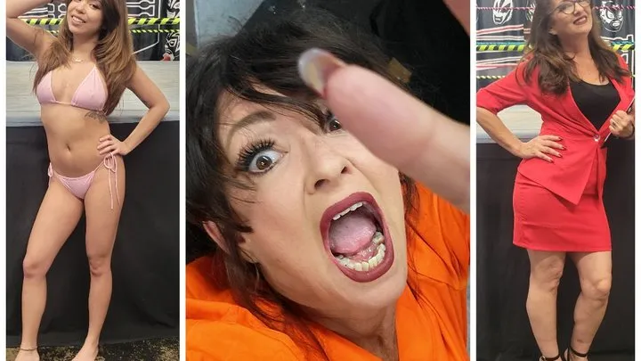Lucha Girls ~ Female Pro Wrestling - 1252-Neena on the Mind - Fantasy Wrestling